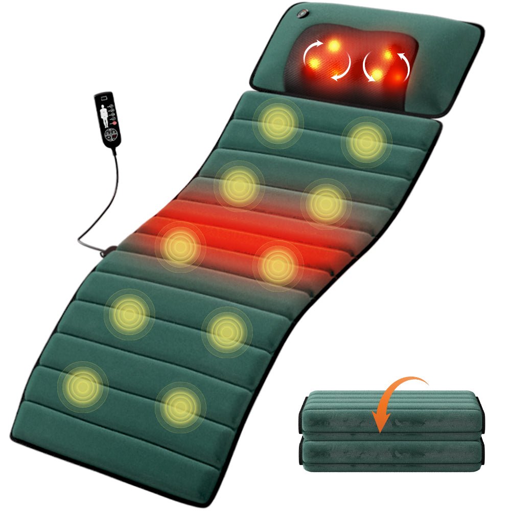 Foldable Neck & Shoulder Massager — Heat Therapy Multi-Mode