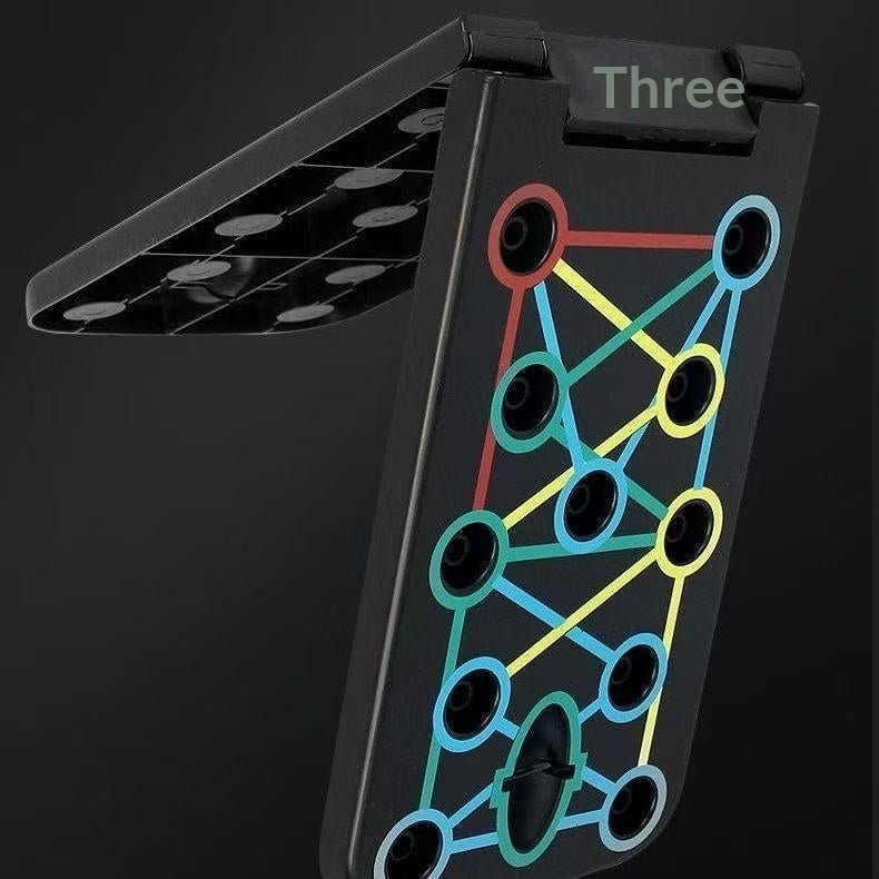 Foldable Push-Up Fitness Board — Multi-functional Training - Solutions for Her & Him