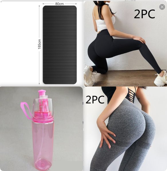 NBR Fitness Yoga Mat — 10mm Non-Slip Exercise Mat