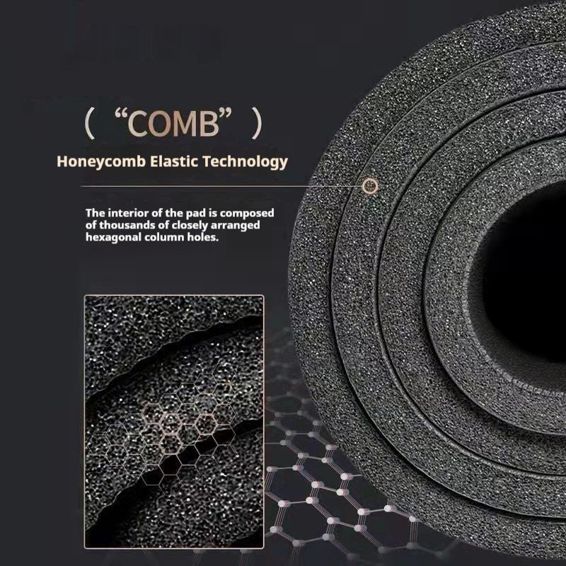 NBR Fitness Yoga Mat — 10mm Non-Slip Exercise Mat - Solutions for Her & Him