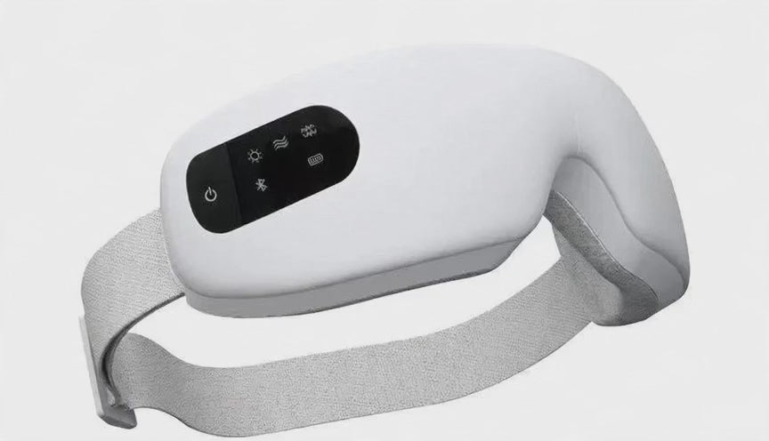 Smart Eye Massager — Heat Compress, Steam & Bluetooth Music