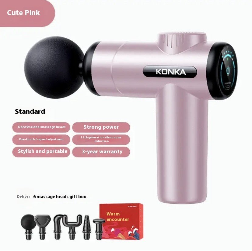 Professional Mini Massage Gun – Multi-Gear Electric Fascia Gun - Solutions for Her & Him